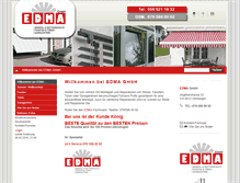 Tablet Screenshot of edma.ch